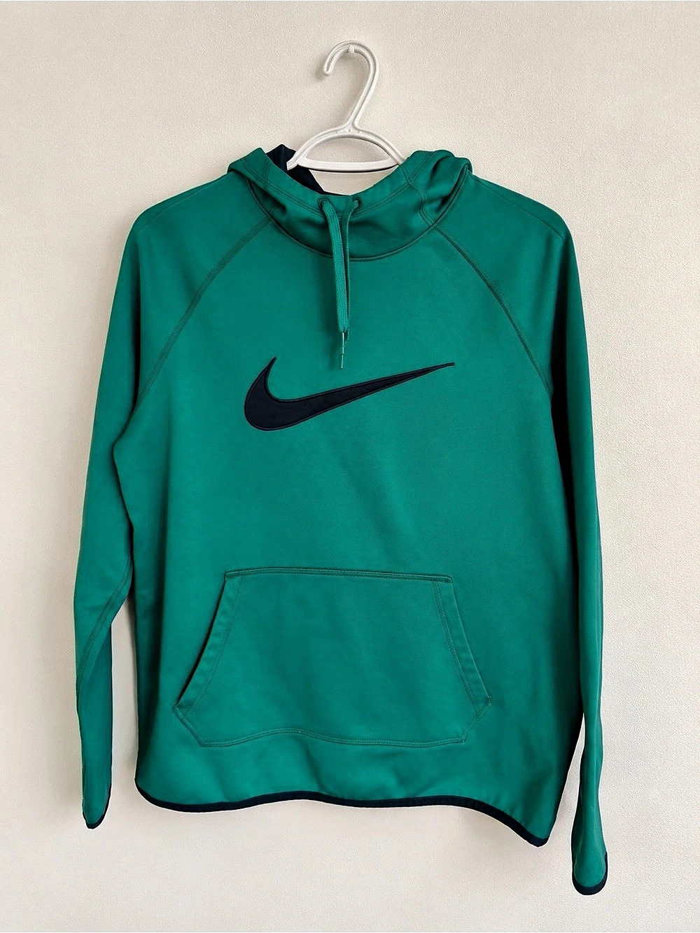Nike Pro Dri-FIT Fleece Fitness Hoodie Green Medium